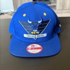 New Era Blue Chicago Bulls Snapback Hat